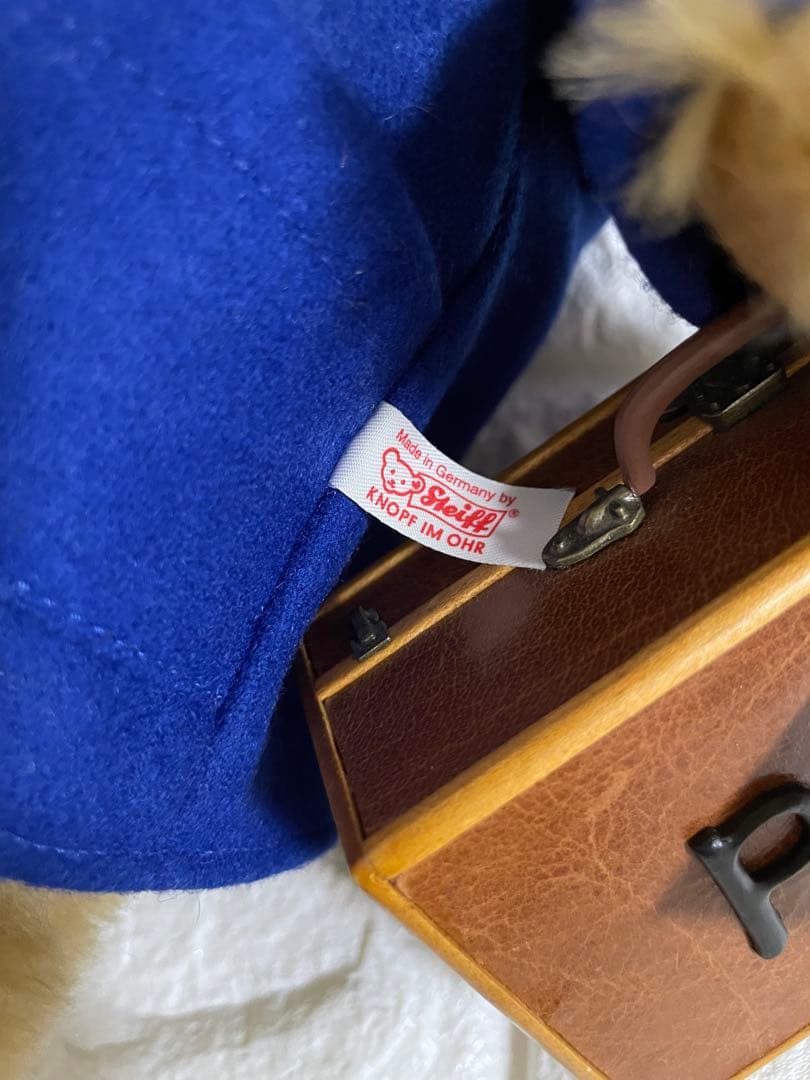 ☆シュタイフ☆2003☆パディントンベア☆レア☆タグ付き☆箱無し☆