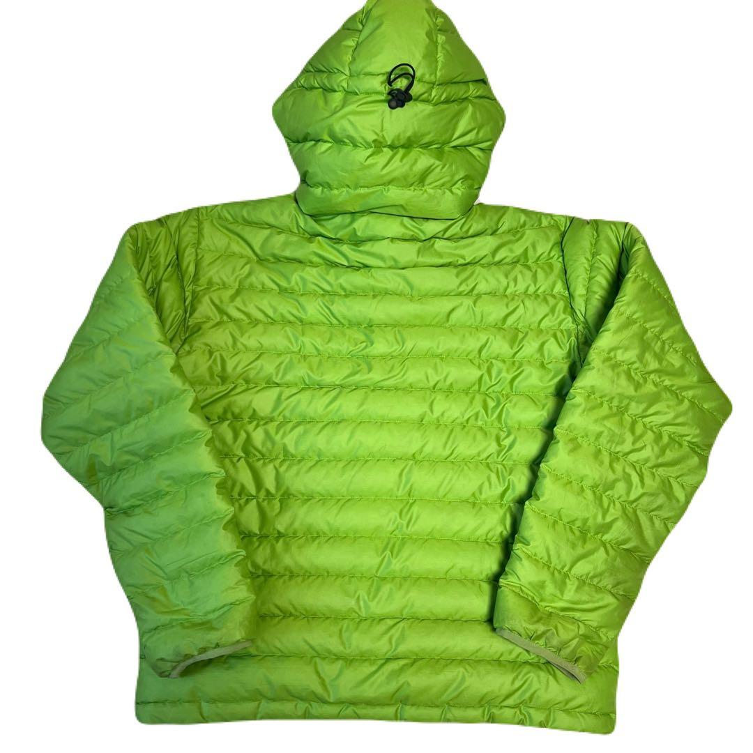 希少 パタゴニア ダウンセーターフーディ Mサイズ ゲッコーグリーン