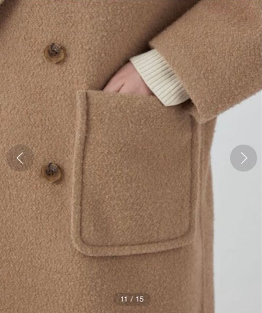 トゥモローランド マカフィー ブークレーボンディング ダブルブレスト