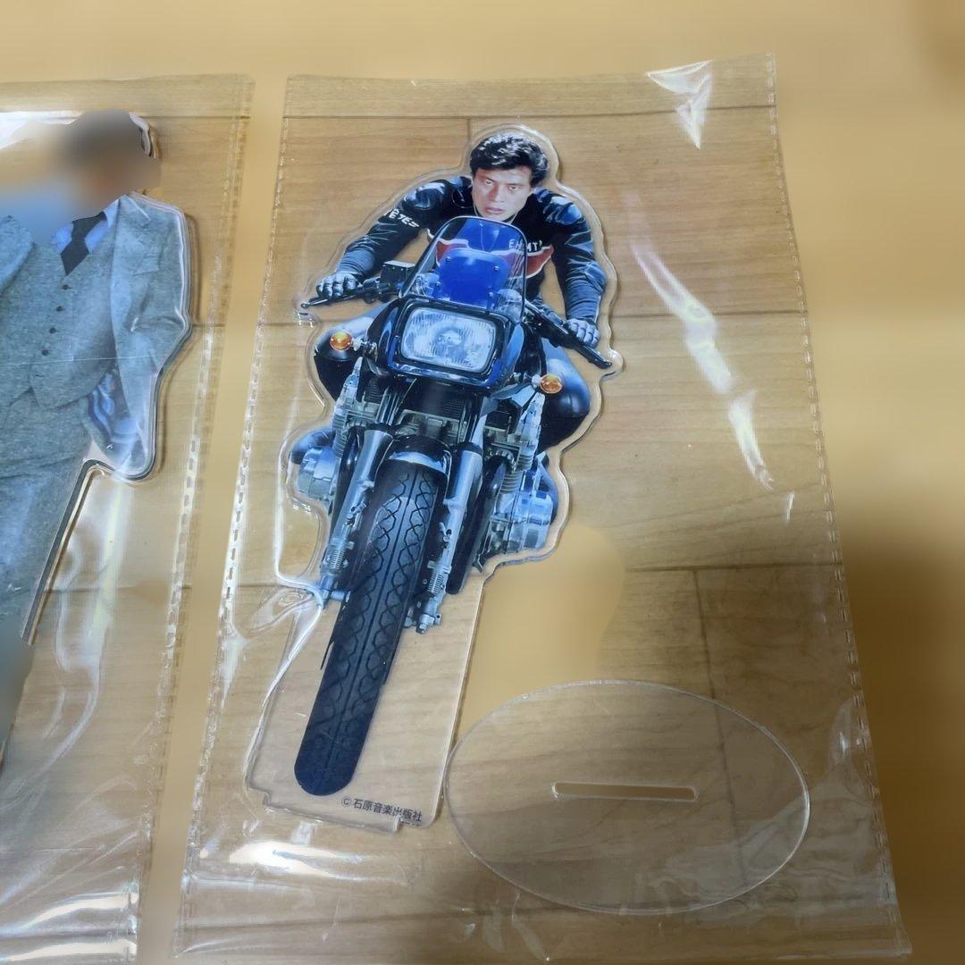 西部警察 ・特大アクリルスタンド 4個 石原裕次郎・渡哲也・舘ひろし