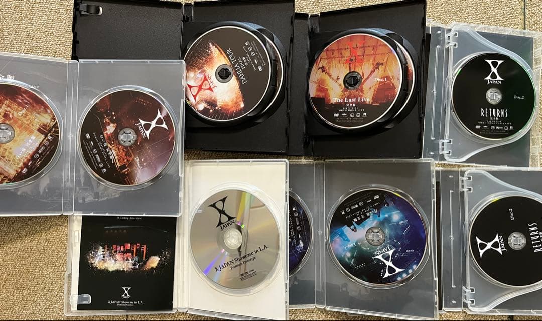 kozy1124様専用】X JAPAN ライブDVDセットの通販はau PAY マーケット
