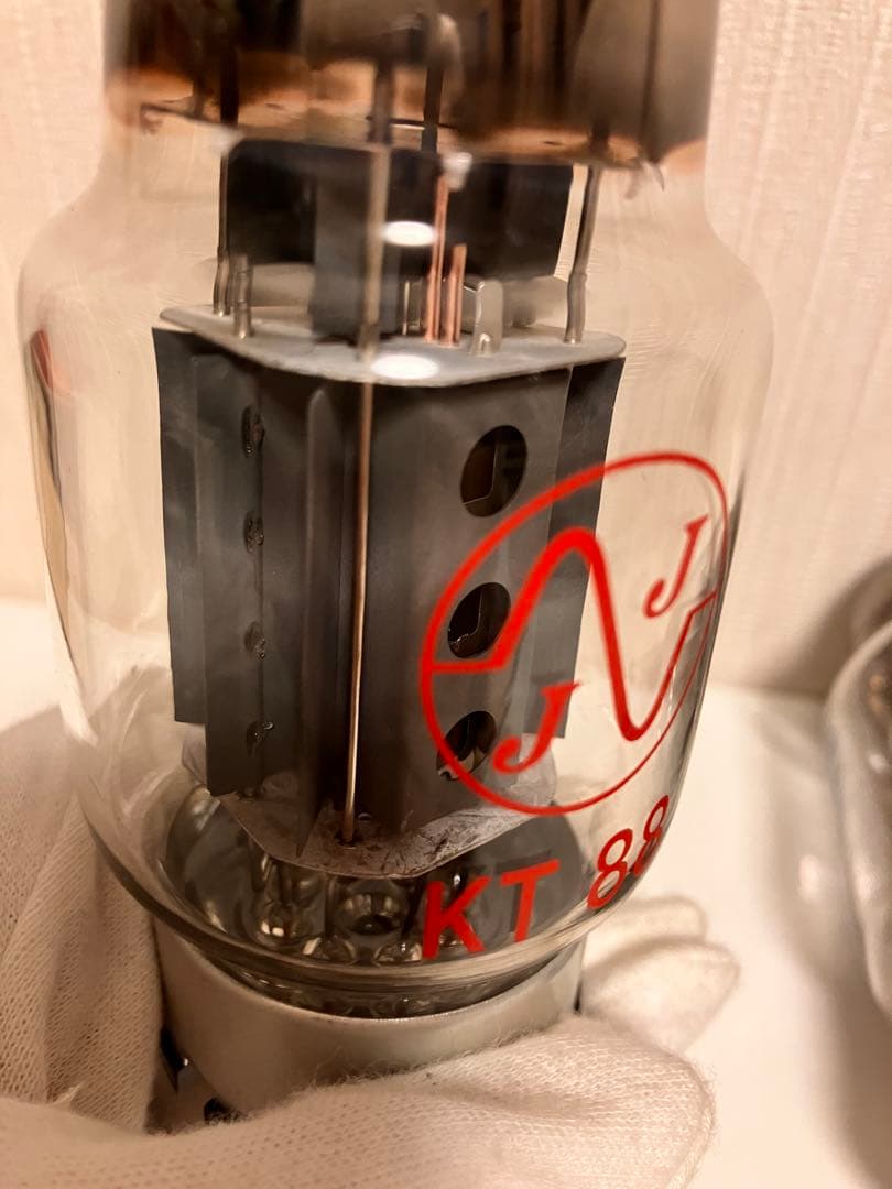 TESLA KT88 真空管ペア TV測定後保管 測定値72