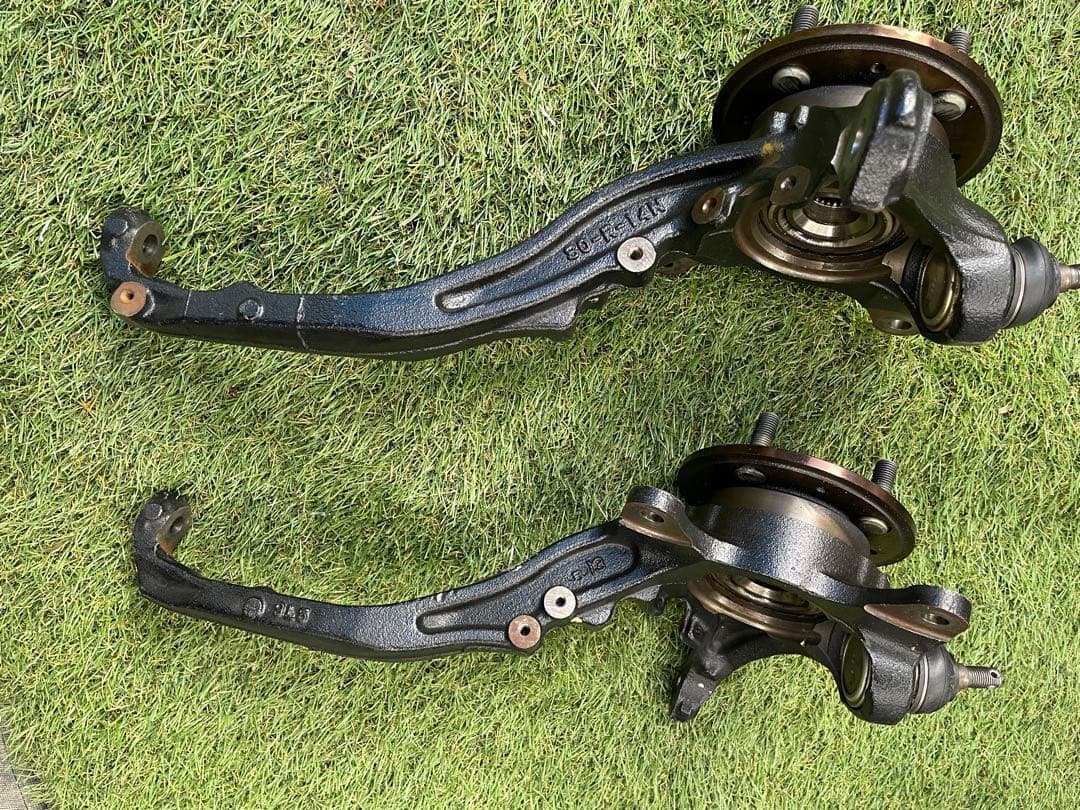 ホンダシビックEK4 -EK9フロントナックルセット左右ハブ付き／4穴