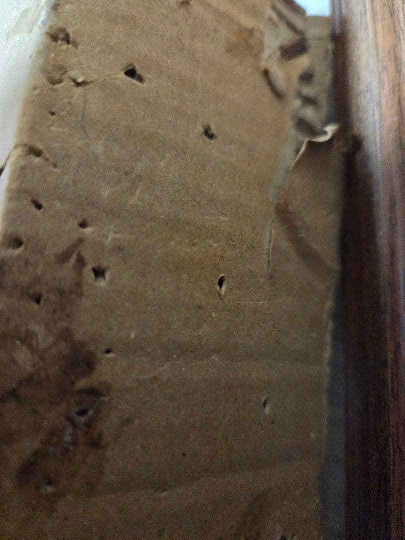 久保幸造画伯　油絵　「猫のいる風景」 サイン入り