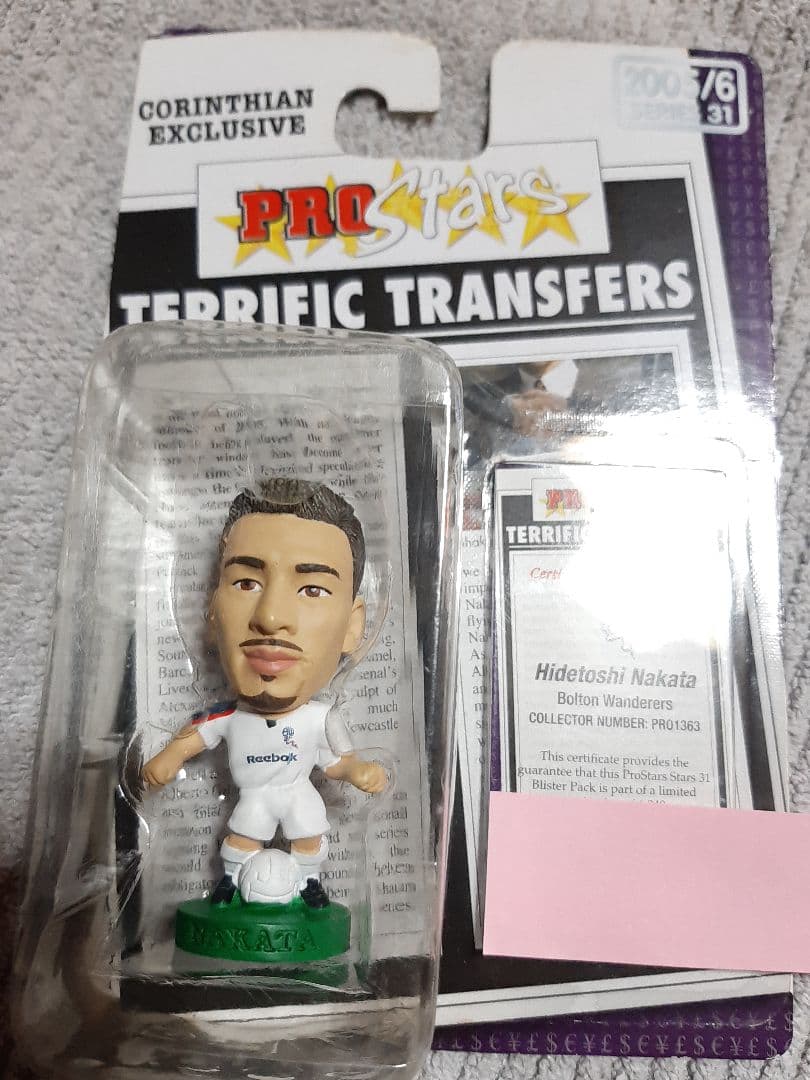 貴重 コリンシアン プロスターズ 中田英寿 7体まとめ売り 日本代表