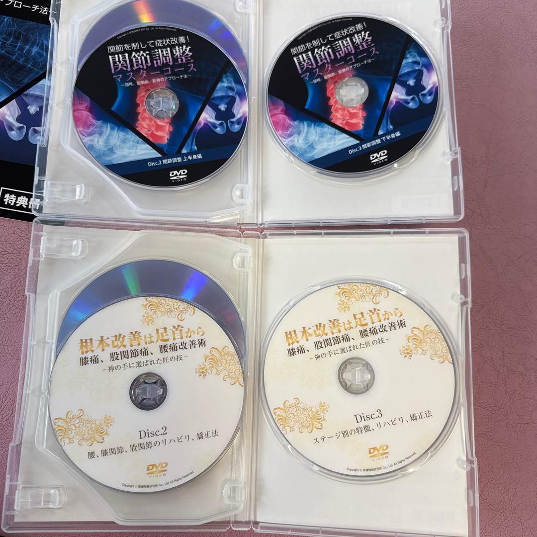 根本改善は足首から 関節調整マスターコース のDVDセット