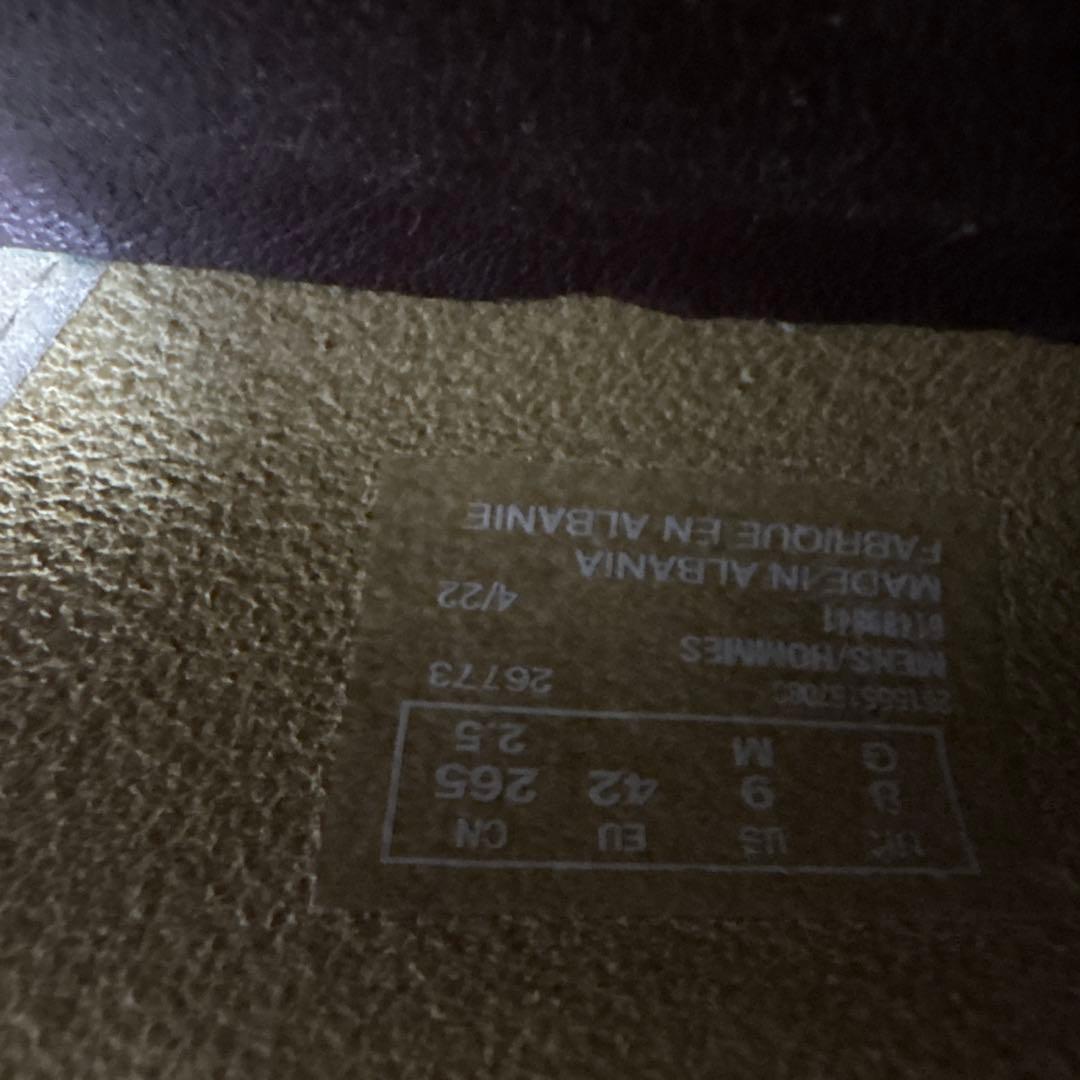 CLARKS クラークス　ワラビー　ベージュ　26.5cm