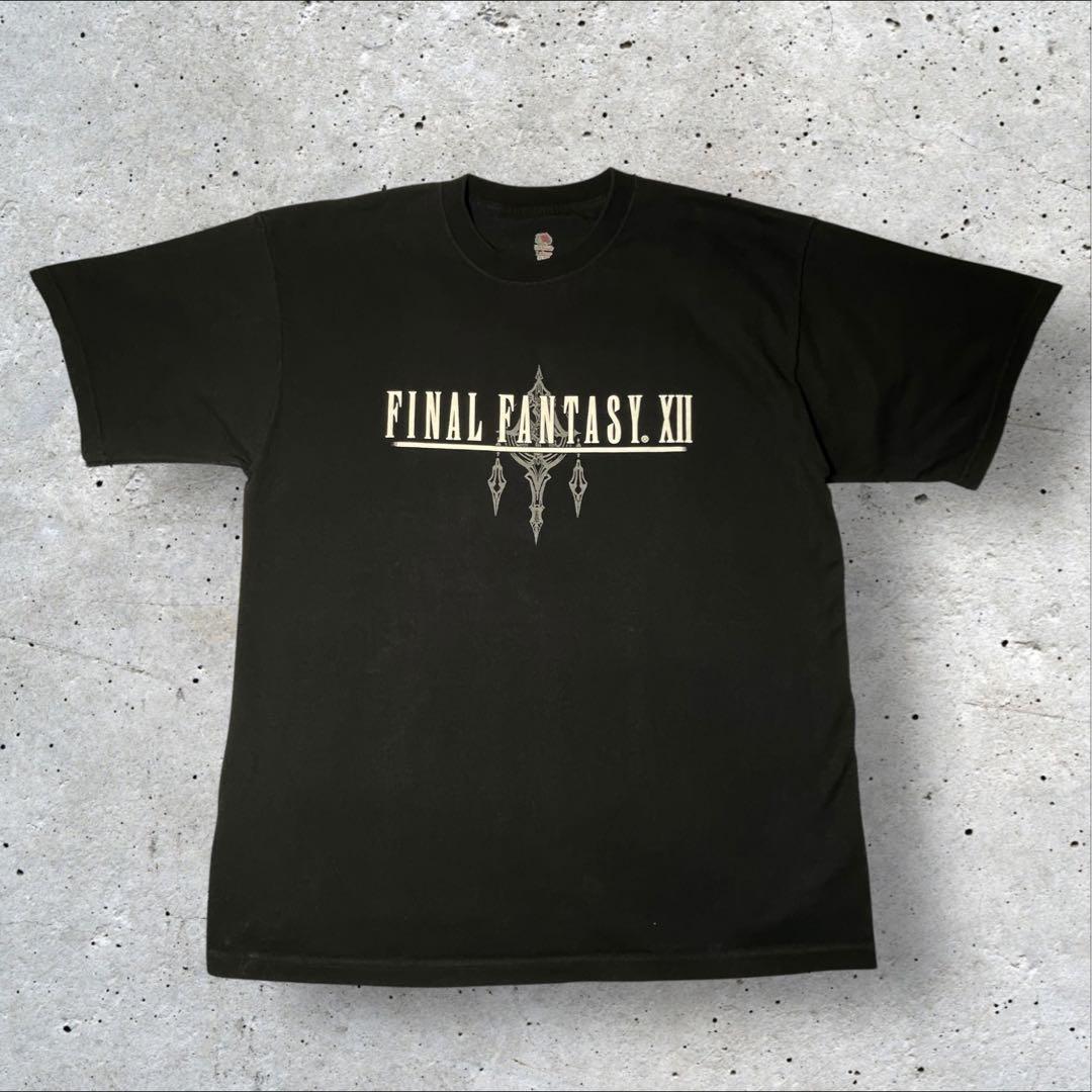 00s FF12 ファイナルファンタジー Tシャツ 美品希少XL ゲームTシャツ