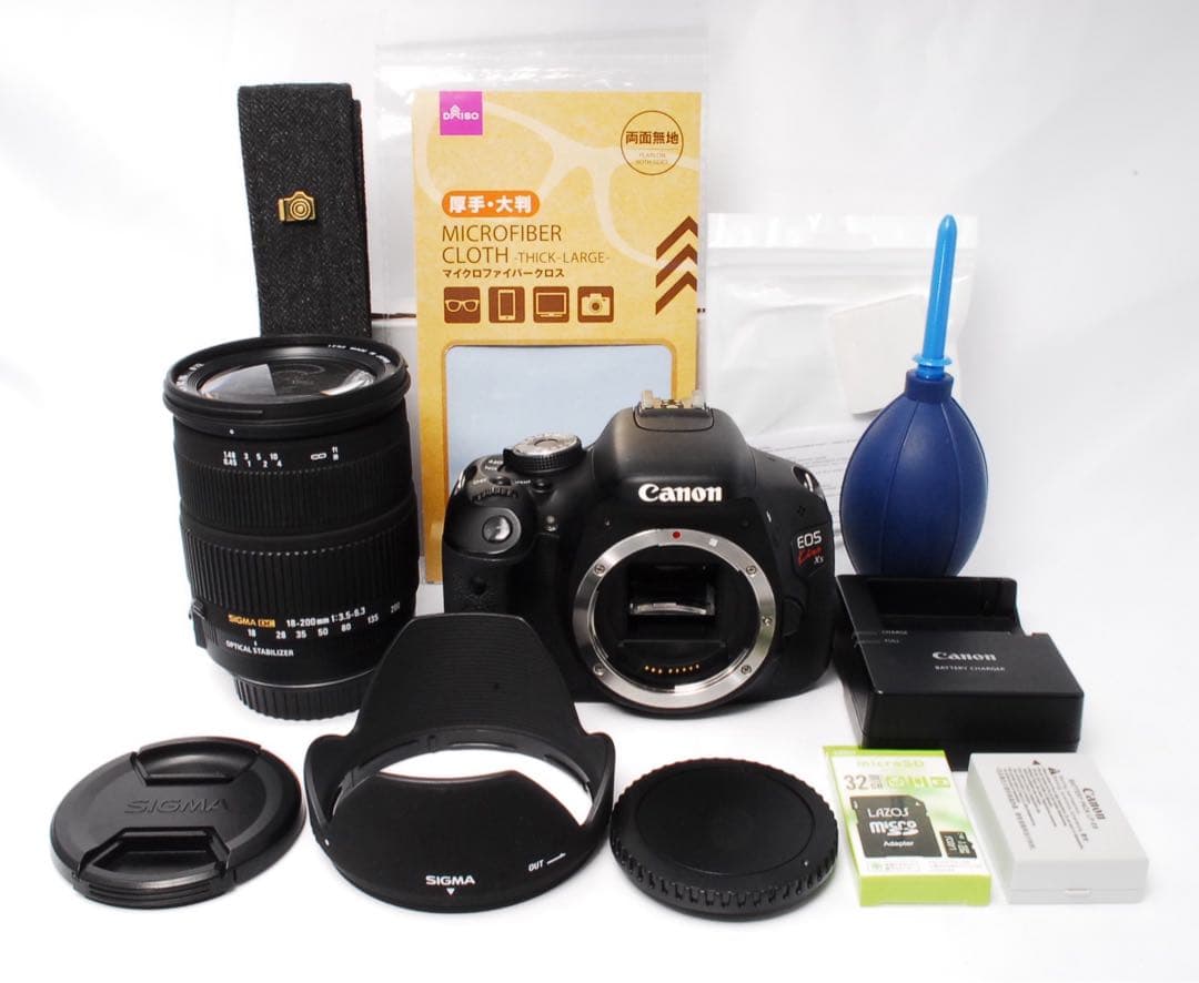 Canon Kiss X5☆一眼レフカメラ☆カメラデビュー☆近くも遠くも撮影OK