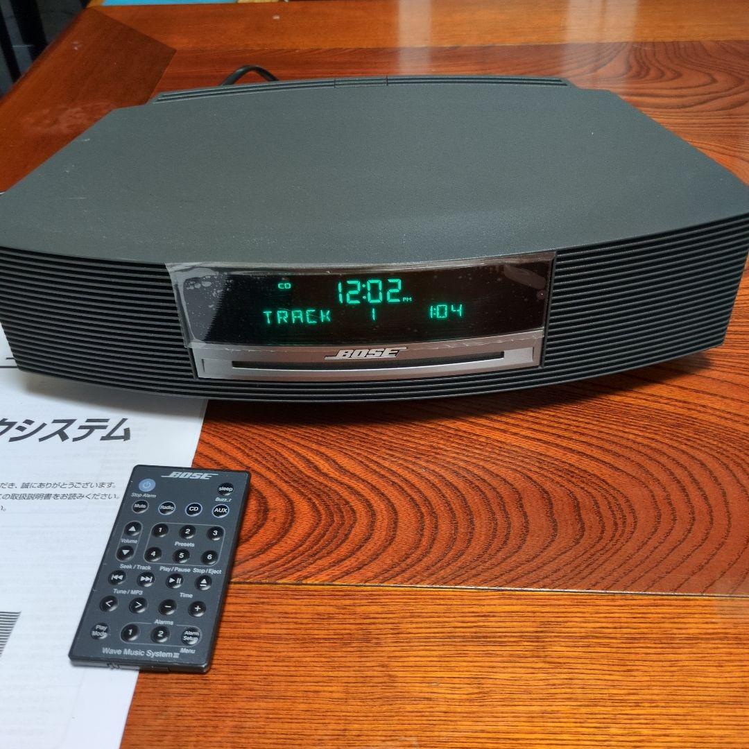 BOSE Wave Music System完動品 純正リモコン純正コード取説