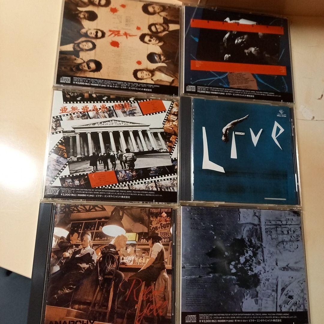 ANARCHY アナーキー CD アルバム 6枚 セット 亜無亜危異 - メルカリ