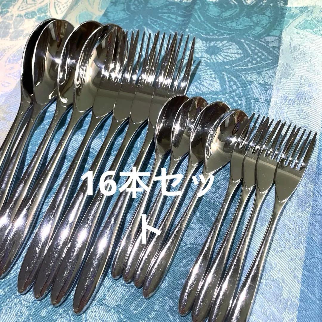 ジョエルロブション　スプーン、フォーク大小　4セット main_price_00201.jpg