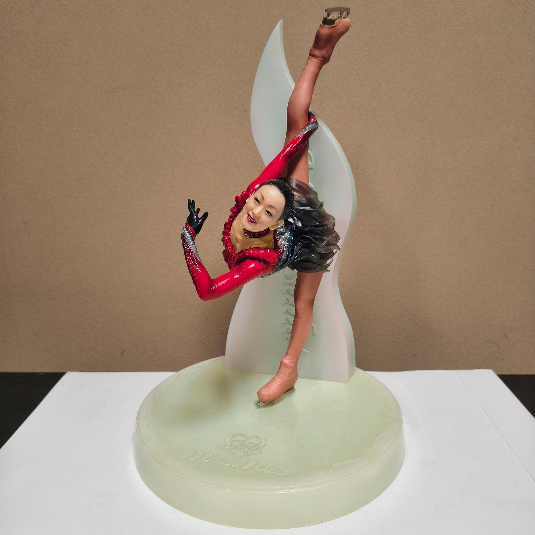 絶版品プレミアムバンダイ限定☆超リアル浅田真央フィギュア全高34cm