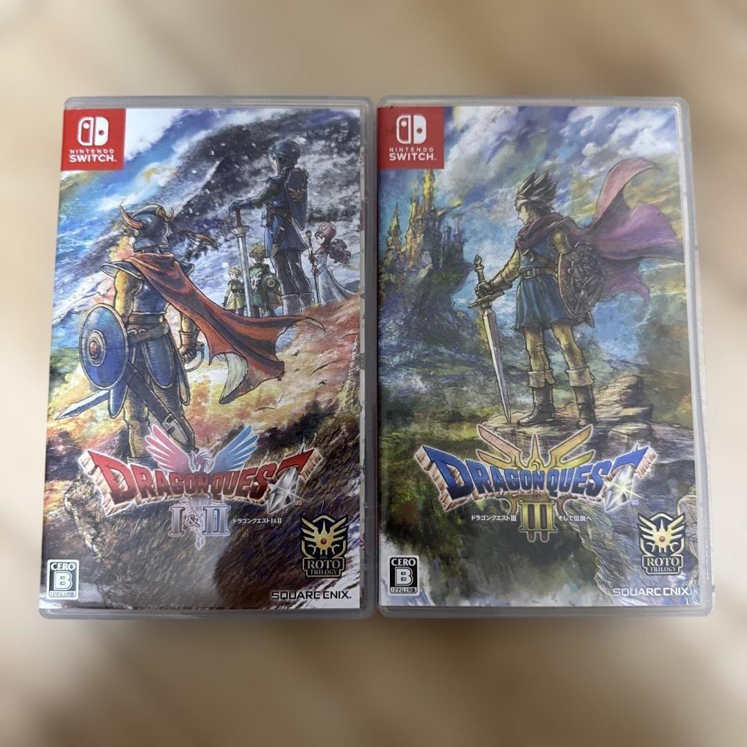 [switch]ドラゴンクエスト1&2、ドラゴンクエスト3、2本セット売り Amazon.co.jp: Dragon Quest I, II & III (1, 2 & 3) Collection (輸入