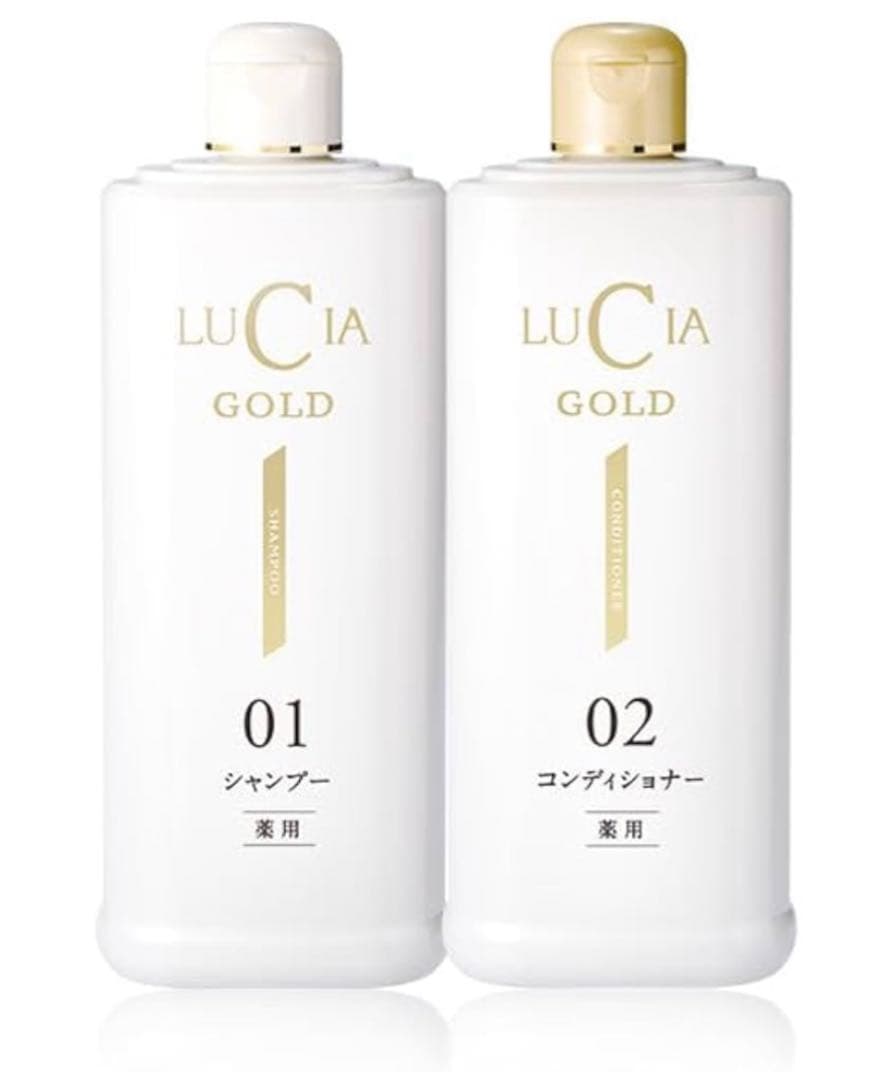 ライ　LUCIAGOLD 薬用シャンプー&コンディショナーセット LUCIAGOLD 薬用シャンプー・コンディショナー セット LUCIAGOLD 薬用