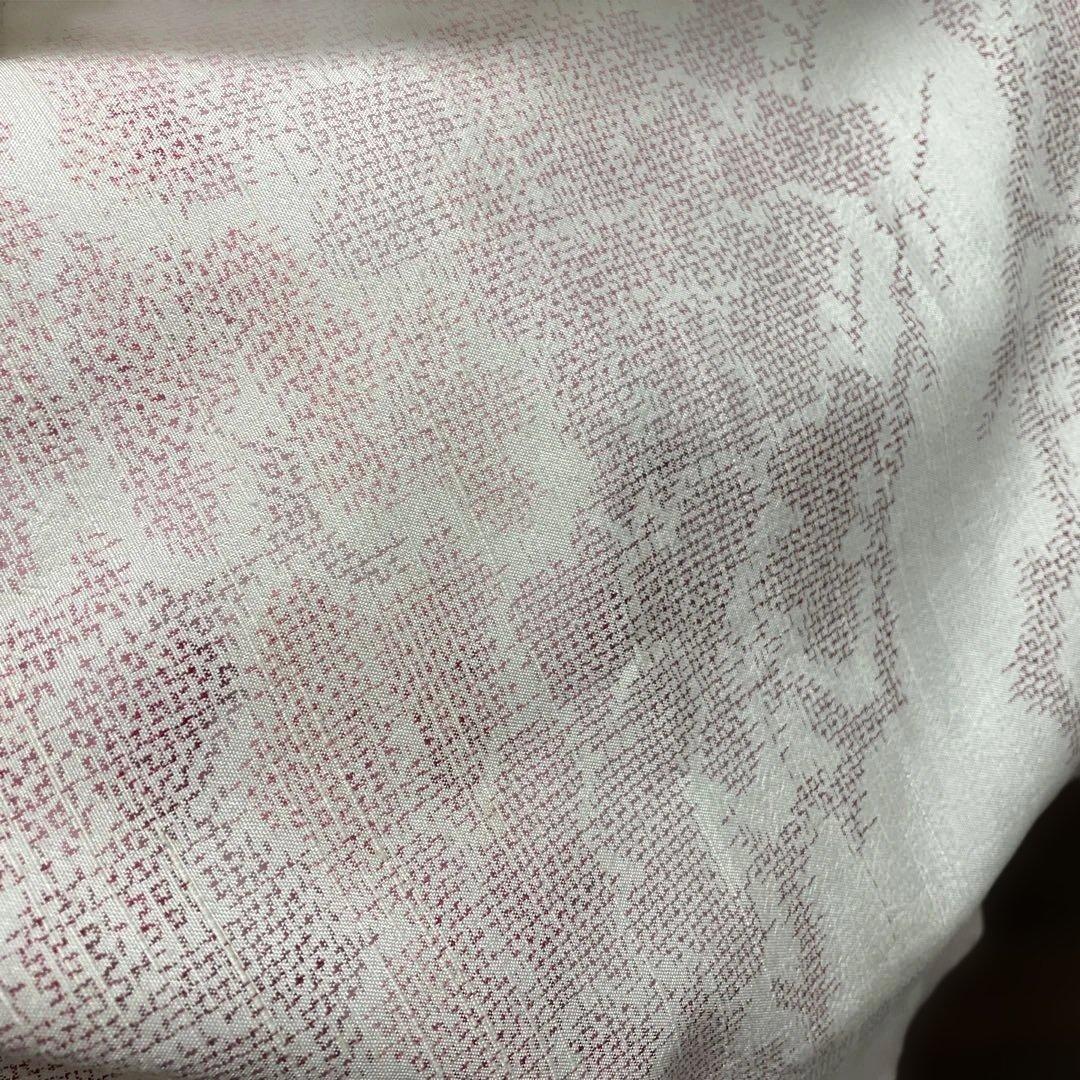 着物ワンピーステントラインマキシ丈《20》塩沢紬・結城紬・白大島紬等 L〜くらい