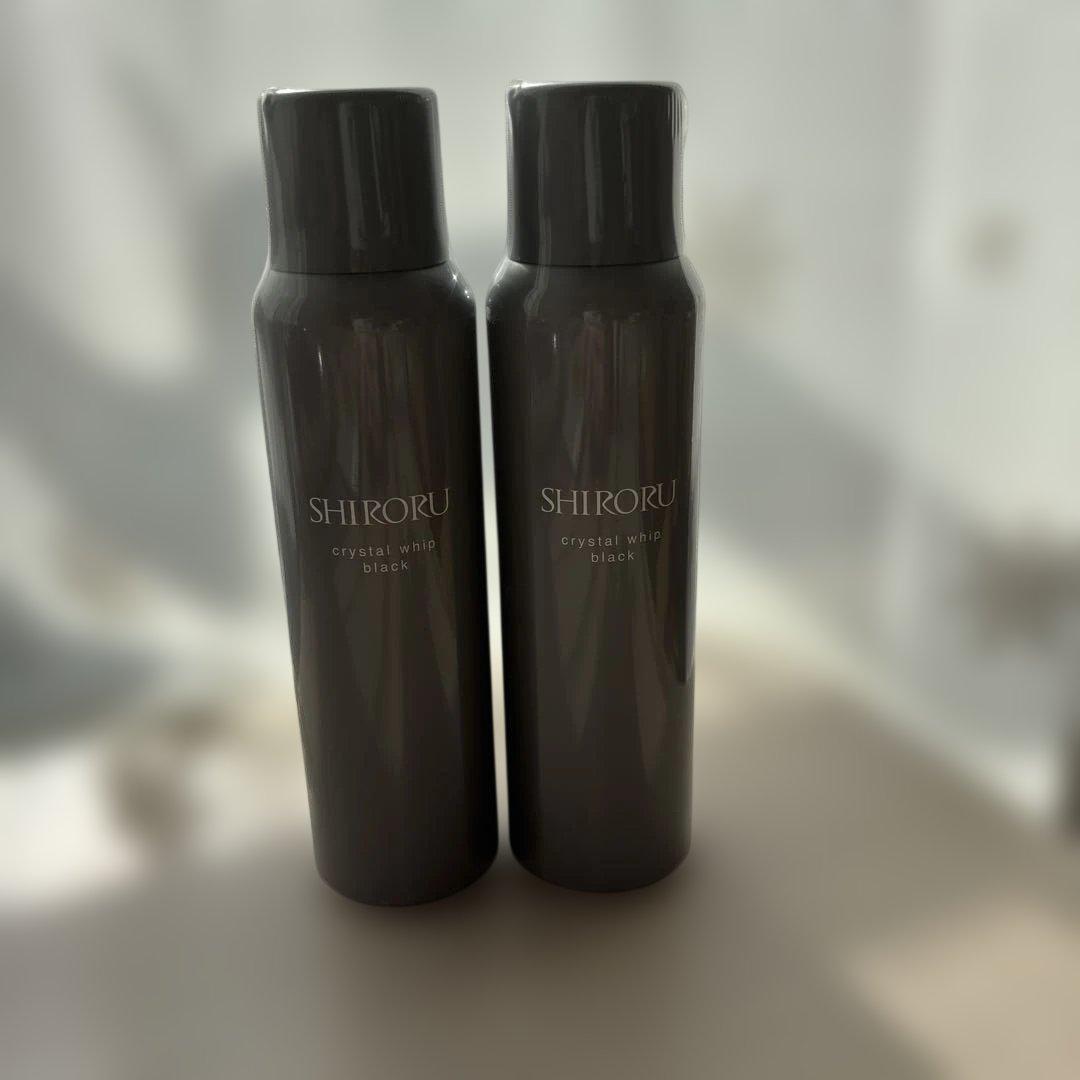 SHIRORU】クリスタルホイップブラック 2本セット - メルカリ