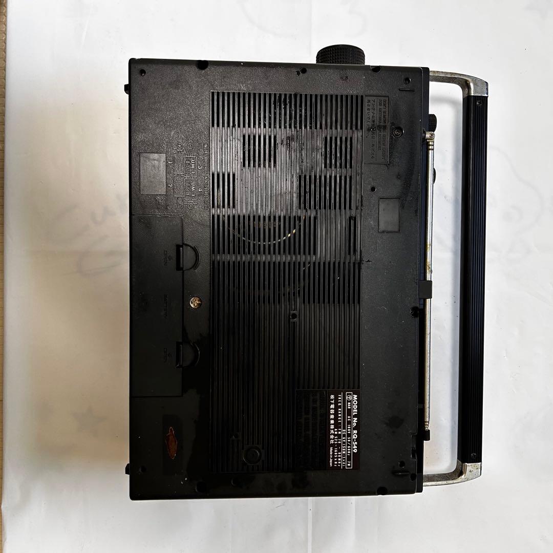 希少/昭和レトロ】Nationalナショナル ラジカセ RQ-549 MAC - メルカリ