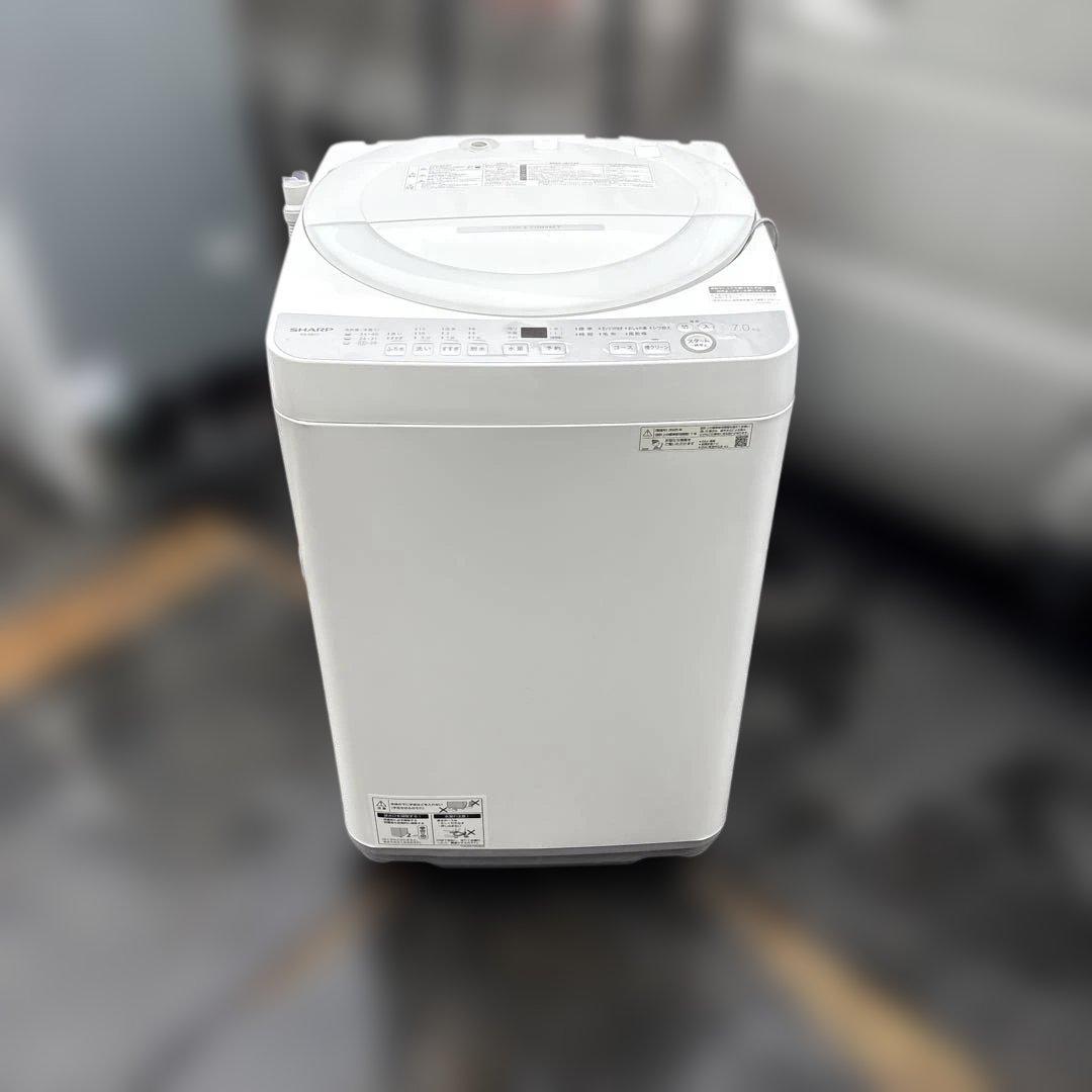 2025年製】SHARP ES-GE7J-S 全自動洗濯機 7.0kg - メルカリ
