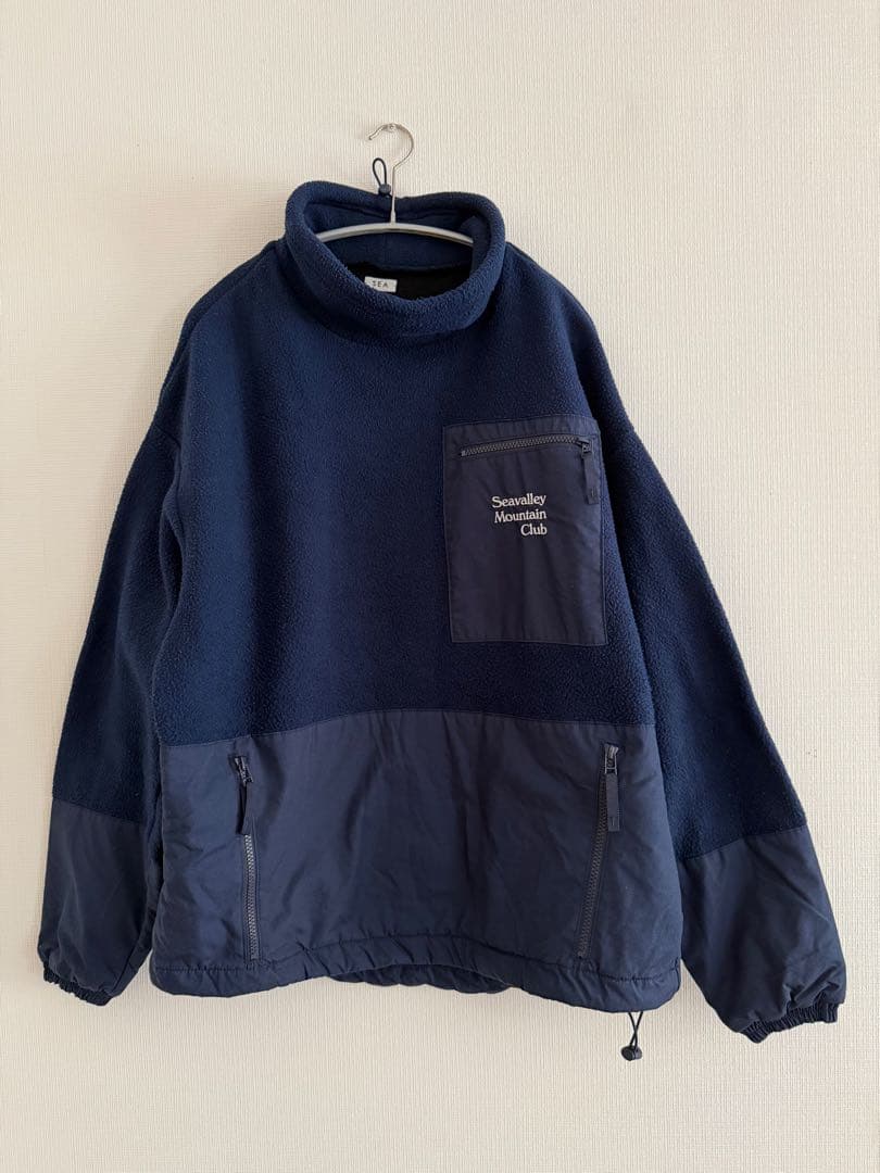 SEA】フリースハイネックプルオーバー - メルカリ