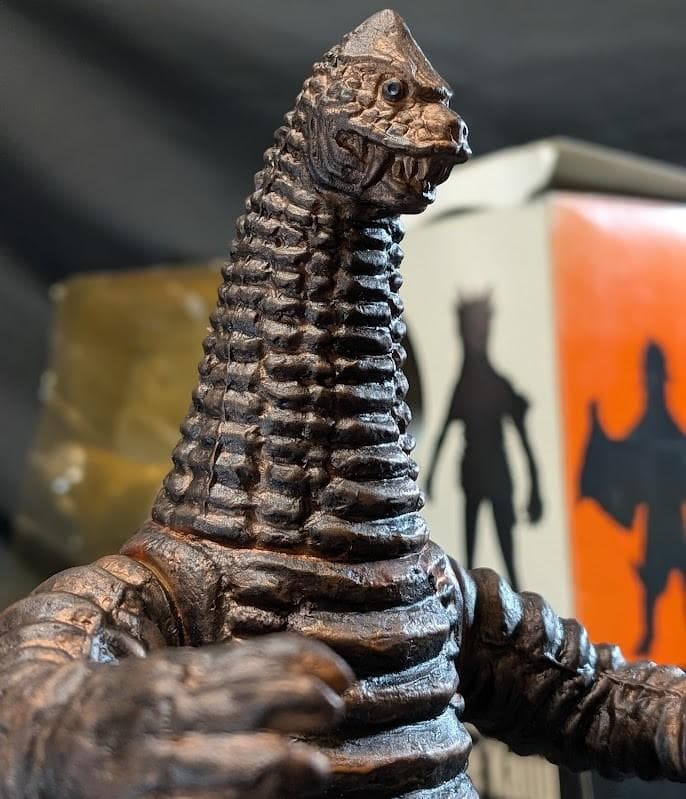 幻のレッドキング（「怪獣のあけぼの」特典フィギュア）赤銅色