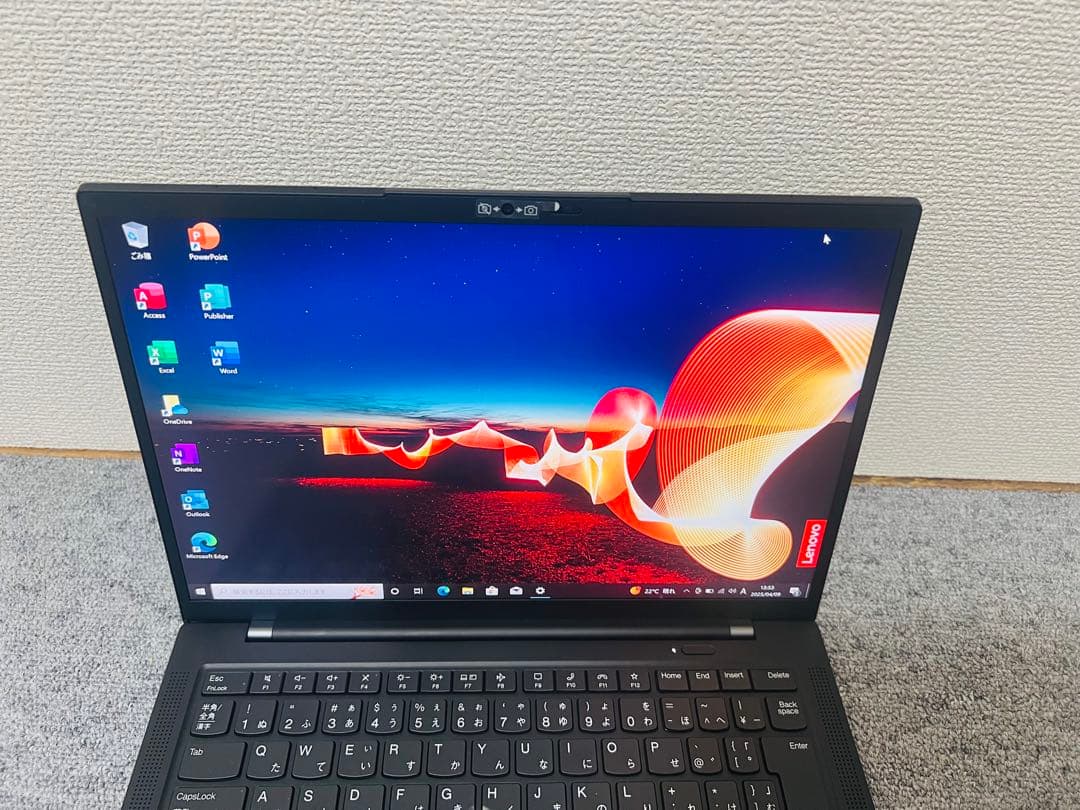 Windowsノート本体 Lenovo Thinkpad X1 Carbon Gen10 i5/8/256