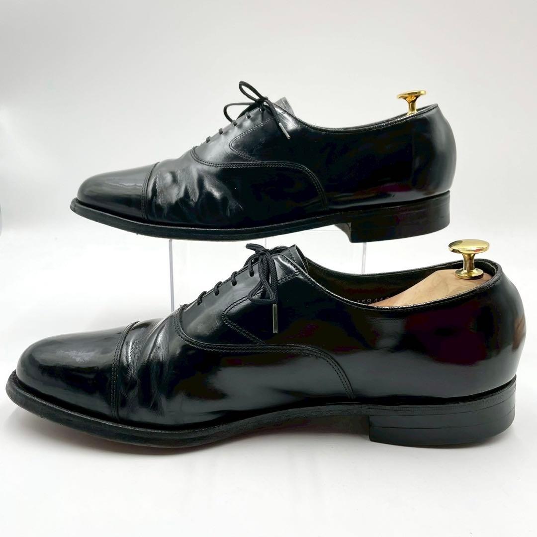 フローシャイム 革靴 ストレートチップ 20331 黒 28cm Y1432 - メルカリ