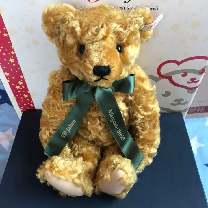 値下げ】シュタイフ テディベア ゴールデンブロンド 証明書付き ショップ