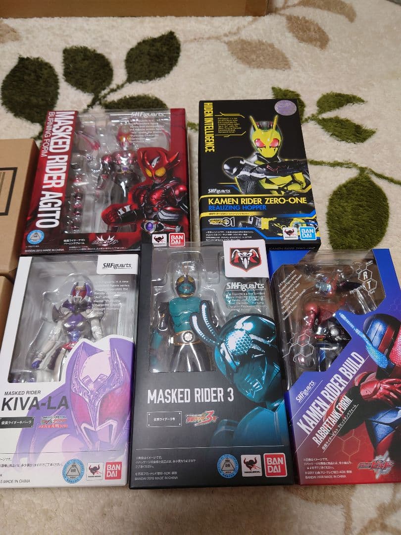 S.H.Figuarts 仮面ライダー フィギュア 7体セット