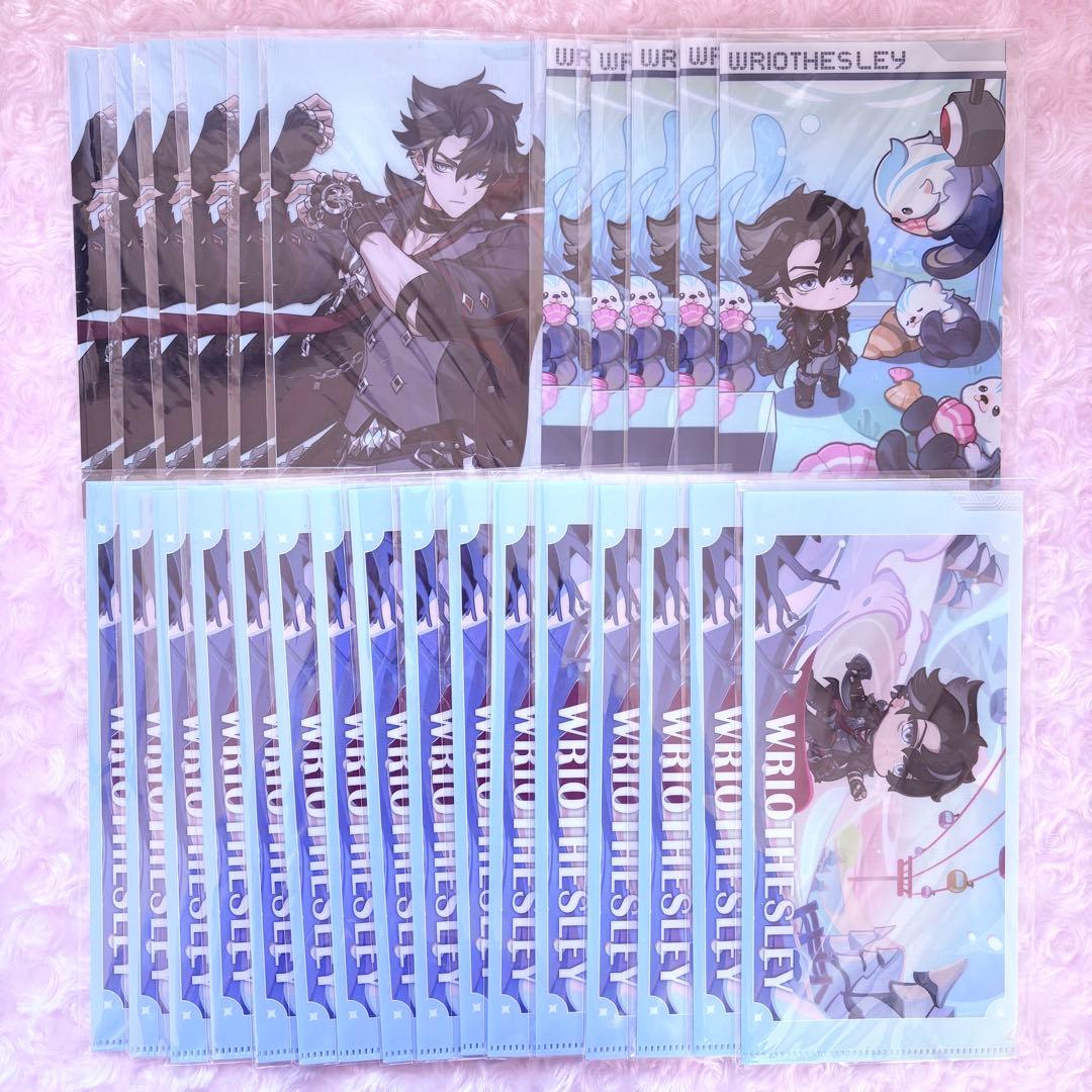 原神 リオセスリ チケットファイル 原神 チケットファイル クリアファイル リオセスリ 2枚 - メルカリ