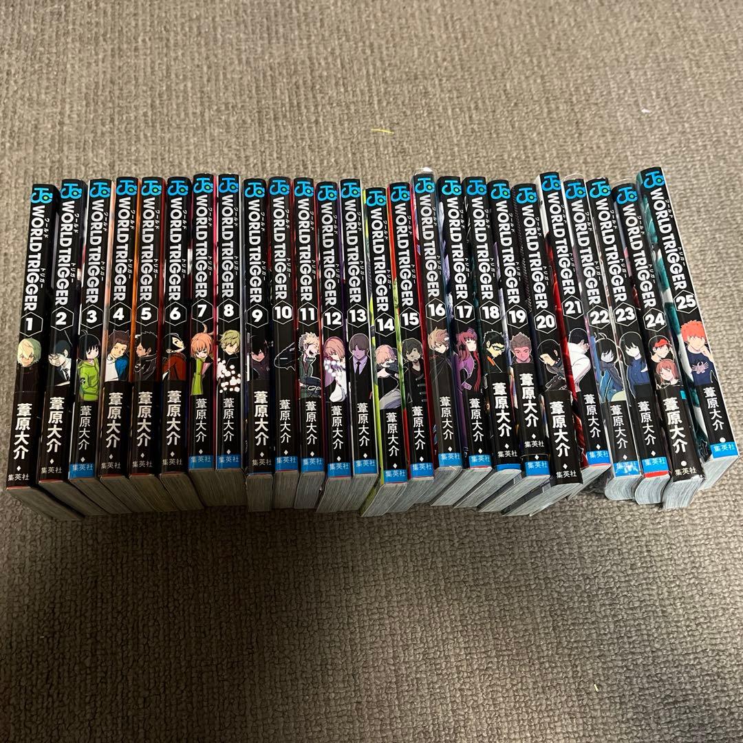 ワールドトリガー1〜25巻セット - メルカリ