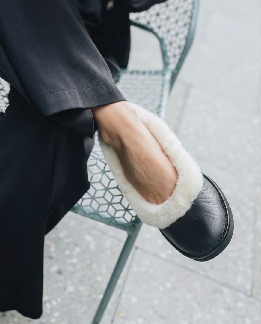 靴 UGG Zora Leather Ballet Flat 24.0cm