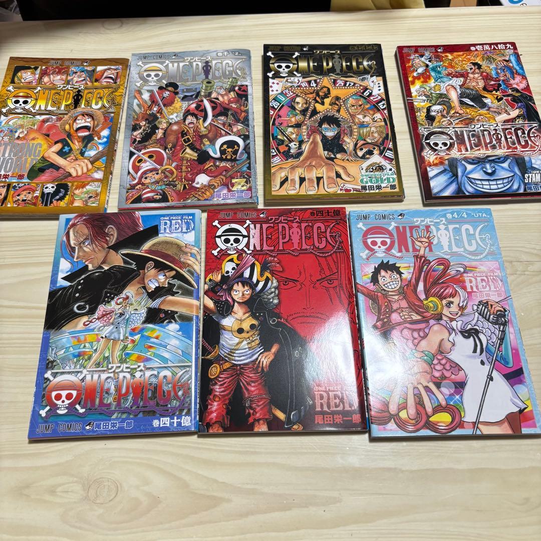 ほぼ初版、帯付き」 ワンピース 全巻 映画特典 付き - メルカリ