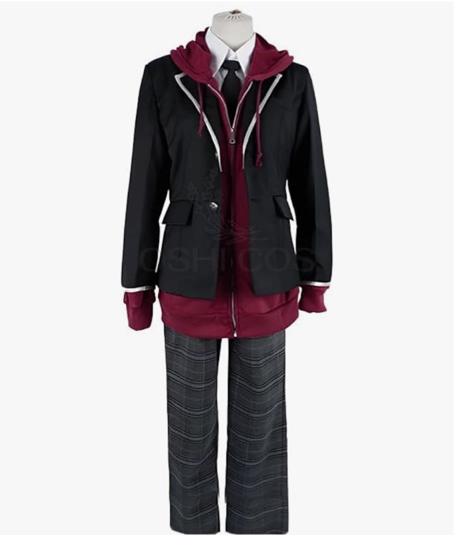 □にじさんじ 葛葉 没個性衣装 制服 バーチャルYouTuber Vtuber にじさんじ 葛葉 制服 没個性 学生服