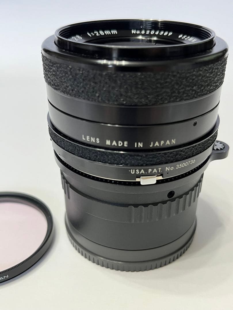 sonyEレンズ 銘品TAMRON28mm F2.8 BBARNikonフード付