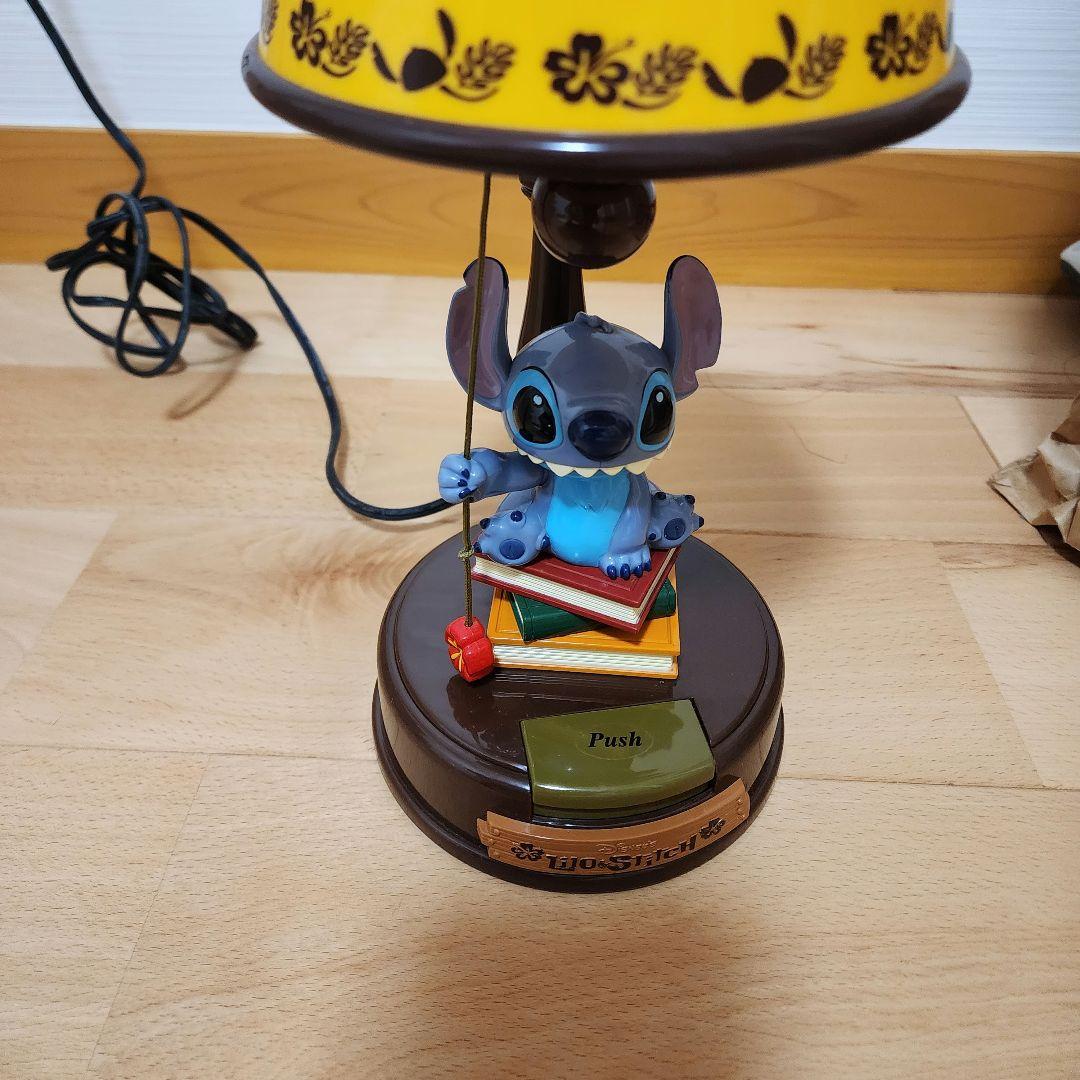 スティッチ アクションランプ ディズニー 電気スタンド - メルカリ