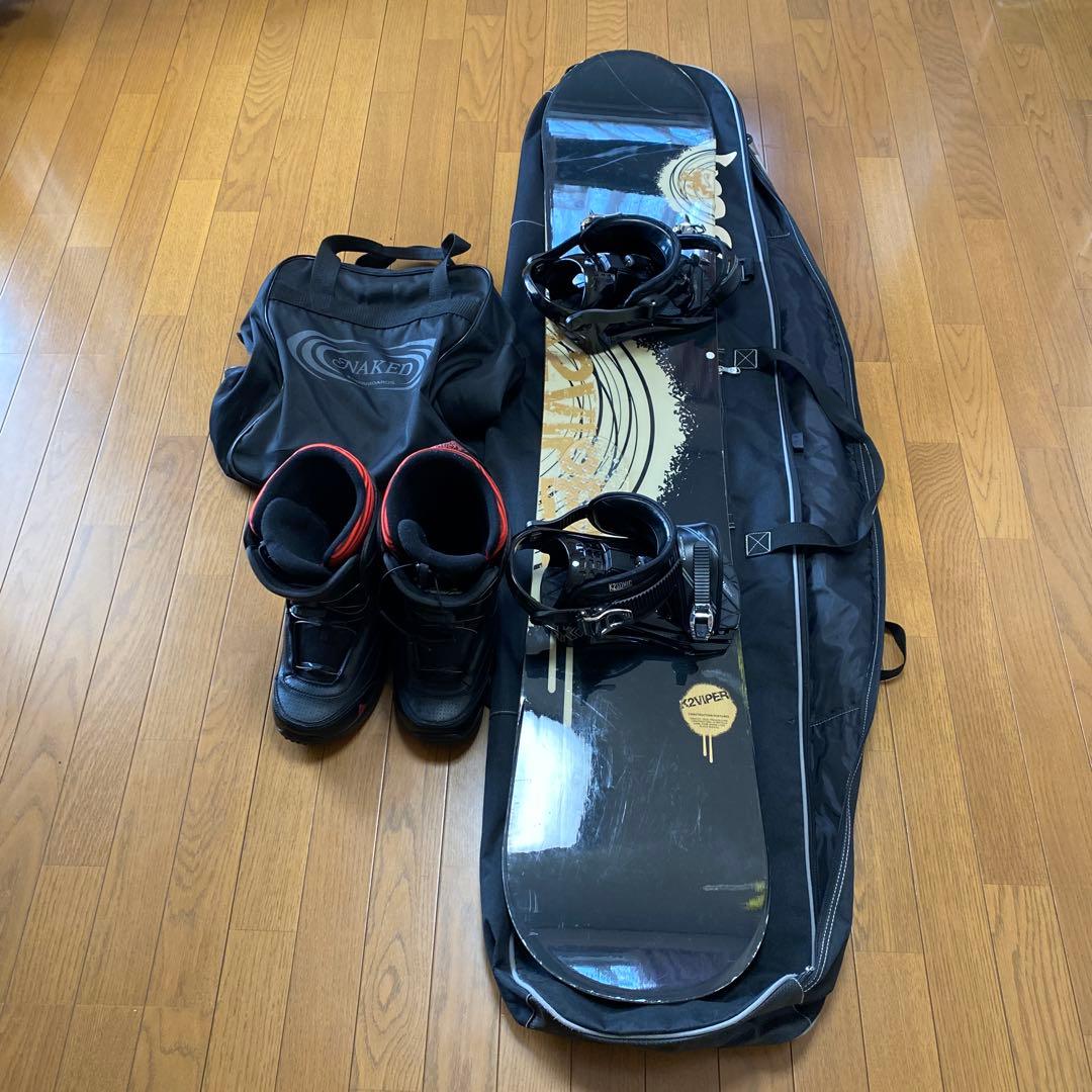 スノーボードセット K2VIPER 4点セット スノーボードセット K2VIPER 4点セット スノーボードセット K2VIPER 4