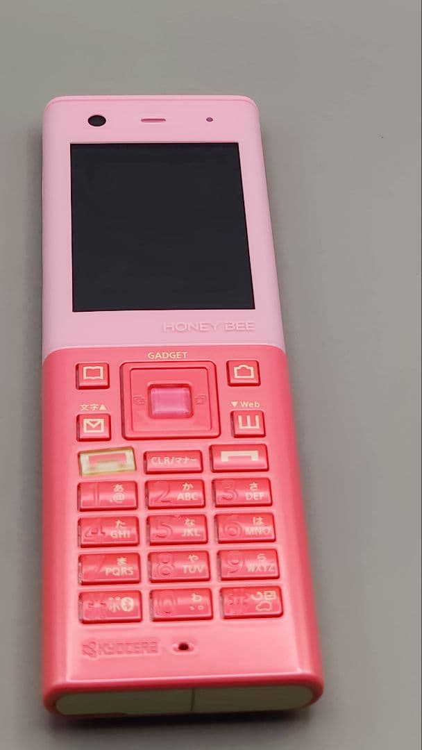 ✨❤️WILLCOM HONEY BEE5 WX07K 京セラ ピンク 携帯電話 - メルカリ