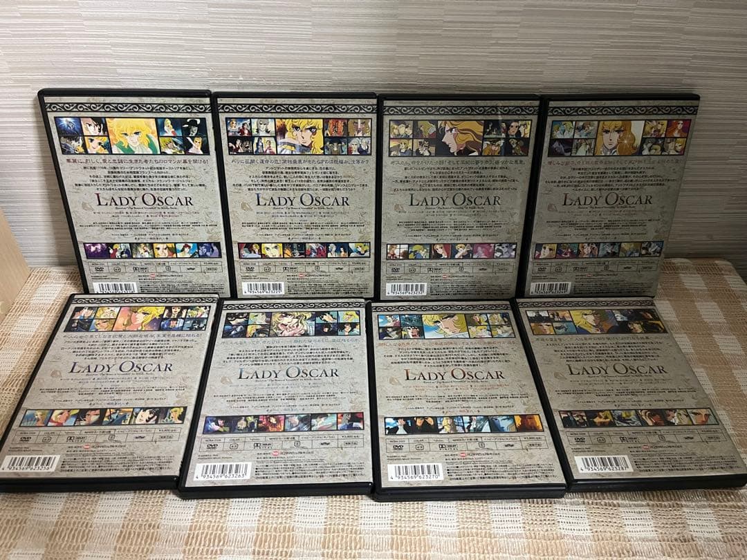 ベルサイユのばら 全8巻セット DVD セル版 - メルカリ