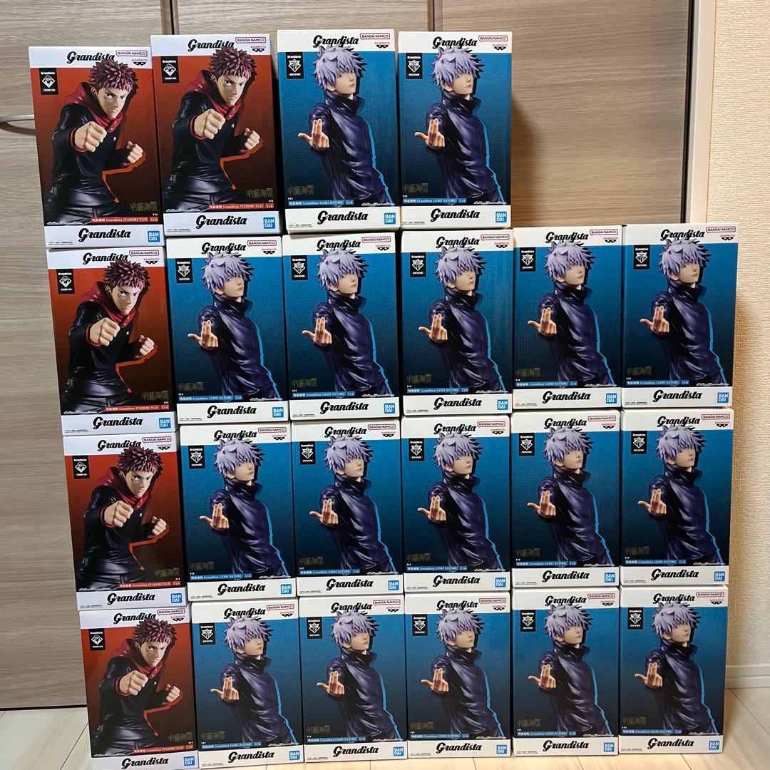 呪術廻戦　Grandista 五条悟　虎杖悠仁　フィギュア　まとめ売り 呪術廻戦 グランディスタ 五条悟 虎杖悠仁 2体セット - メルカリ