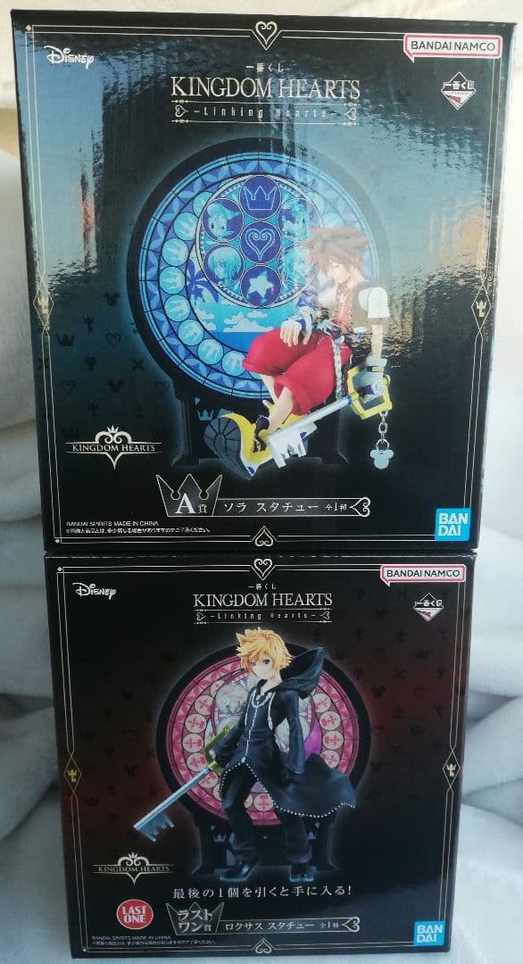 キングダムハーツ一番くじA賞ソララストワン賞ロクサススタチューC賞