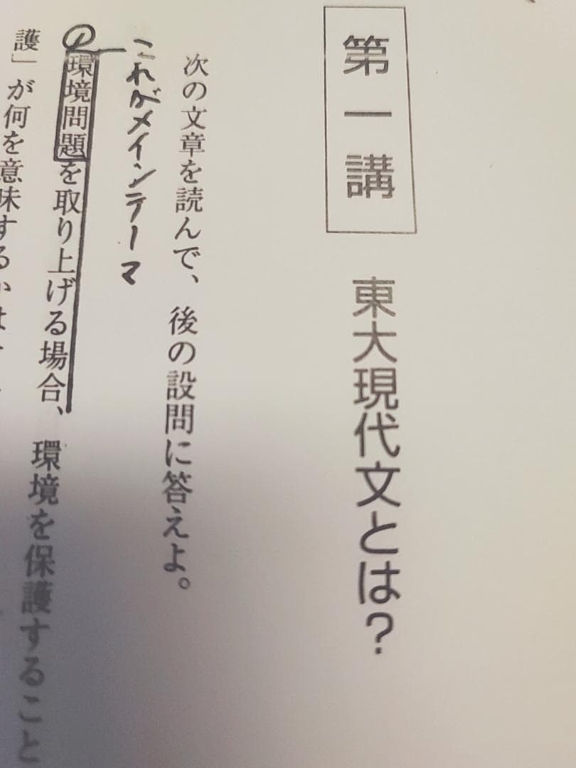 東進 林修先生の23年度東大特進東大現代文通年分フルセット 駿台