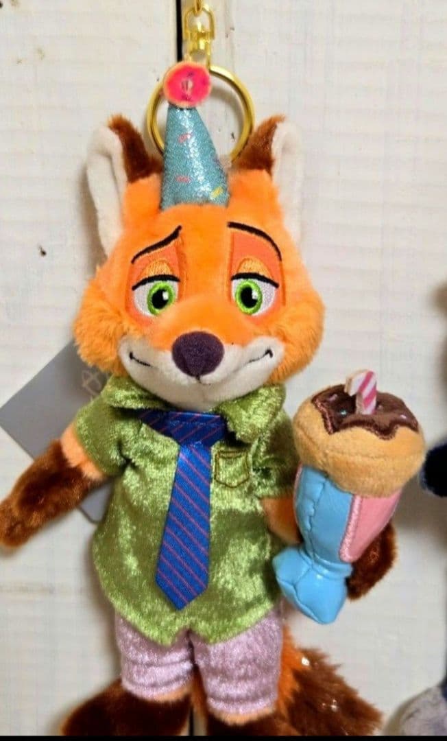 お顔厳選 ズートピア 10周年 キーチェーン ニック ジュディ ディズニー