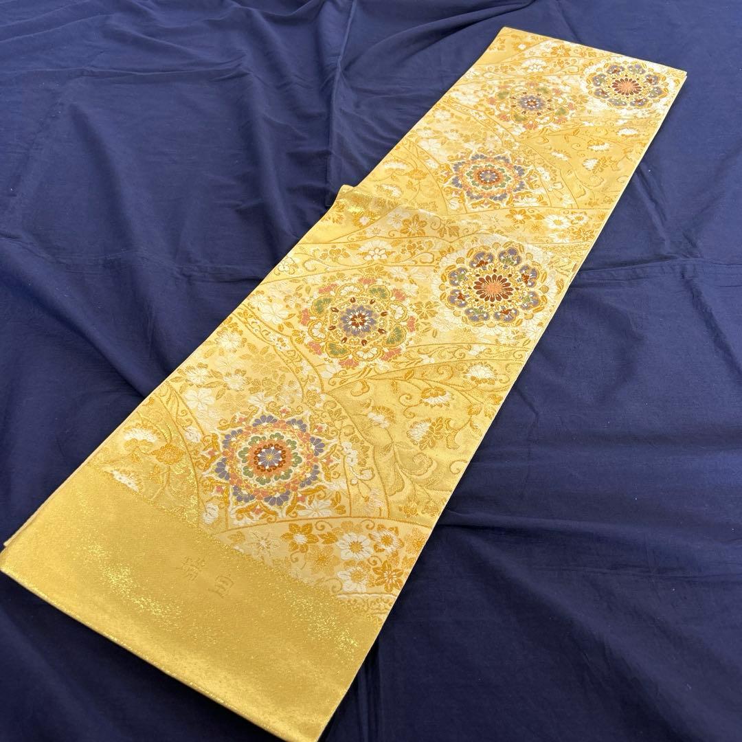 袋帯【礼装用 西陣織 正絹】「瑞宝」☆留袖、訪問着ほか✭未仕立て未