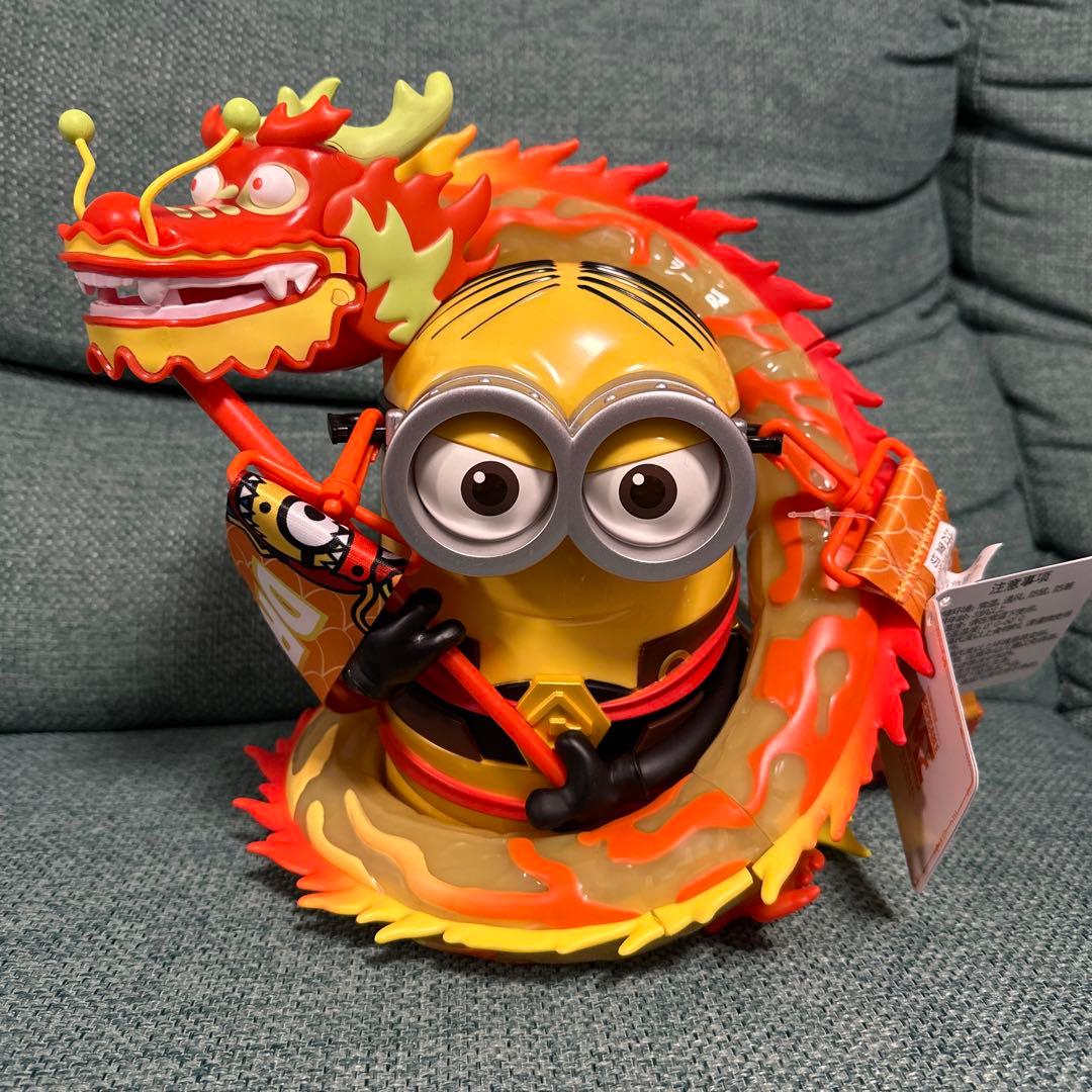 USJユニバーサル・スタジオ・北京限定 ミニオン 龍 辰年 ポップコーン