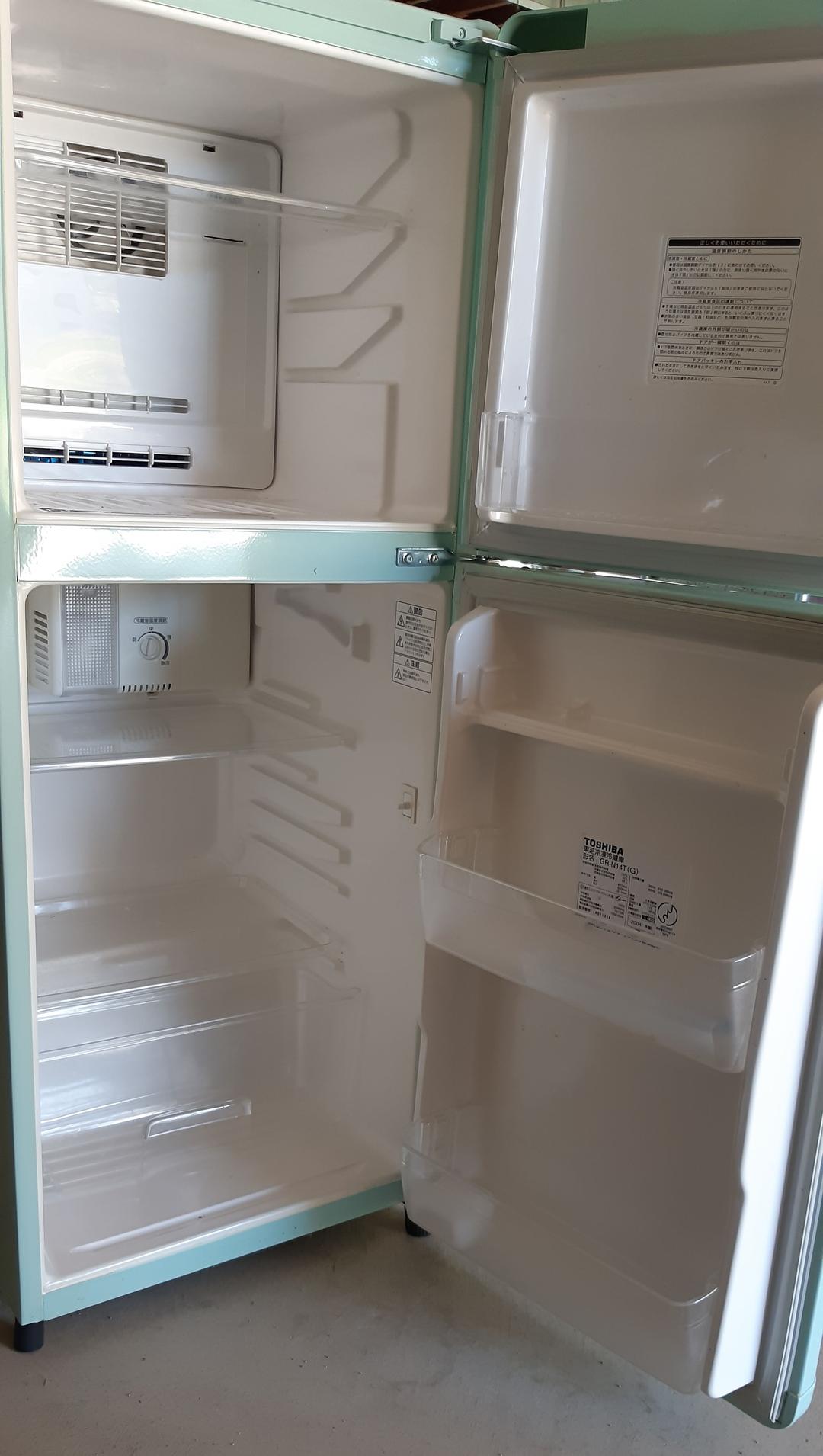 TOSHIBA 東芝 2ドア冷凍冷蔵庫 GR-N14T(G) - メルカリ