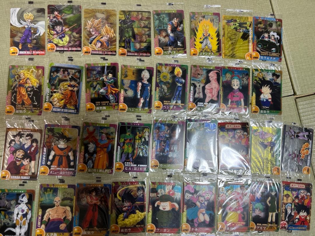 年始限定！希少！ドラゴンボール カード 森永　旧ウエハース　未開封34枚セット 年始限定！希少！ドラゴンボール カード 森永 旧ウエハース 未開封34枚