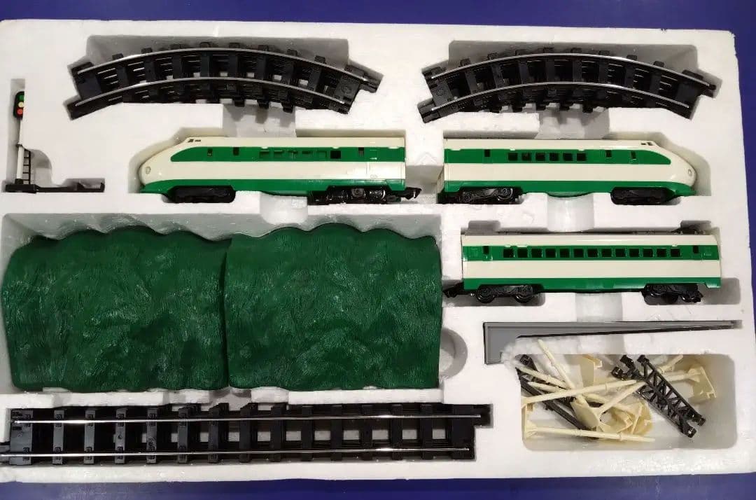 動作点灯確認済】トミー スーパーレール 東北、上越新幹線セット