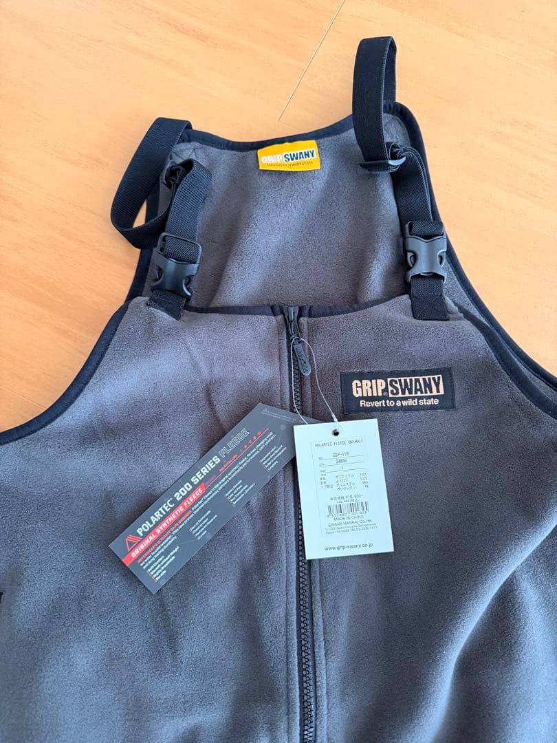 GSP118 ポーラーテックフリースオーバーオール グリップスワニー POLARTEC FLEECE OVERALL （ポーラーテックフリースオーバーオール