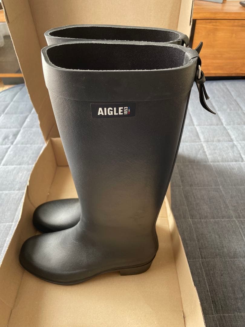 【えり　AIGLE 長靴　24.5cm】